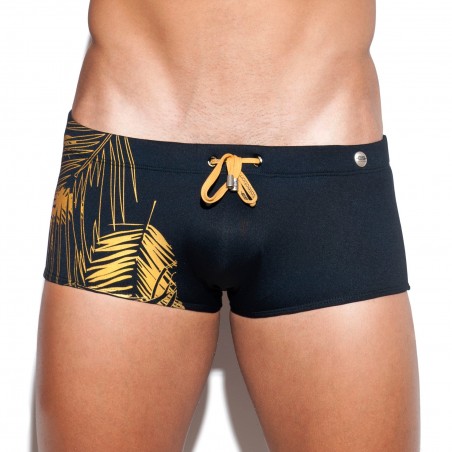 Boxer de bain Dennis Jungle noir