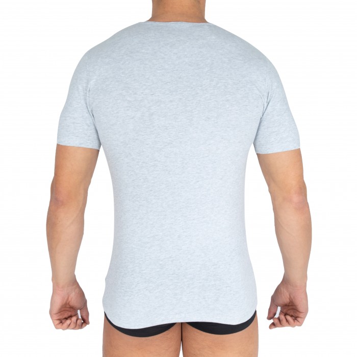  T-shirt Cotton Organic gris - IMPETUS GO31024 073 