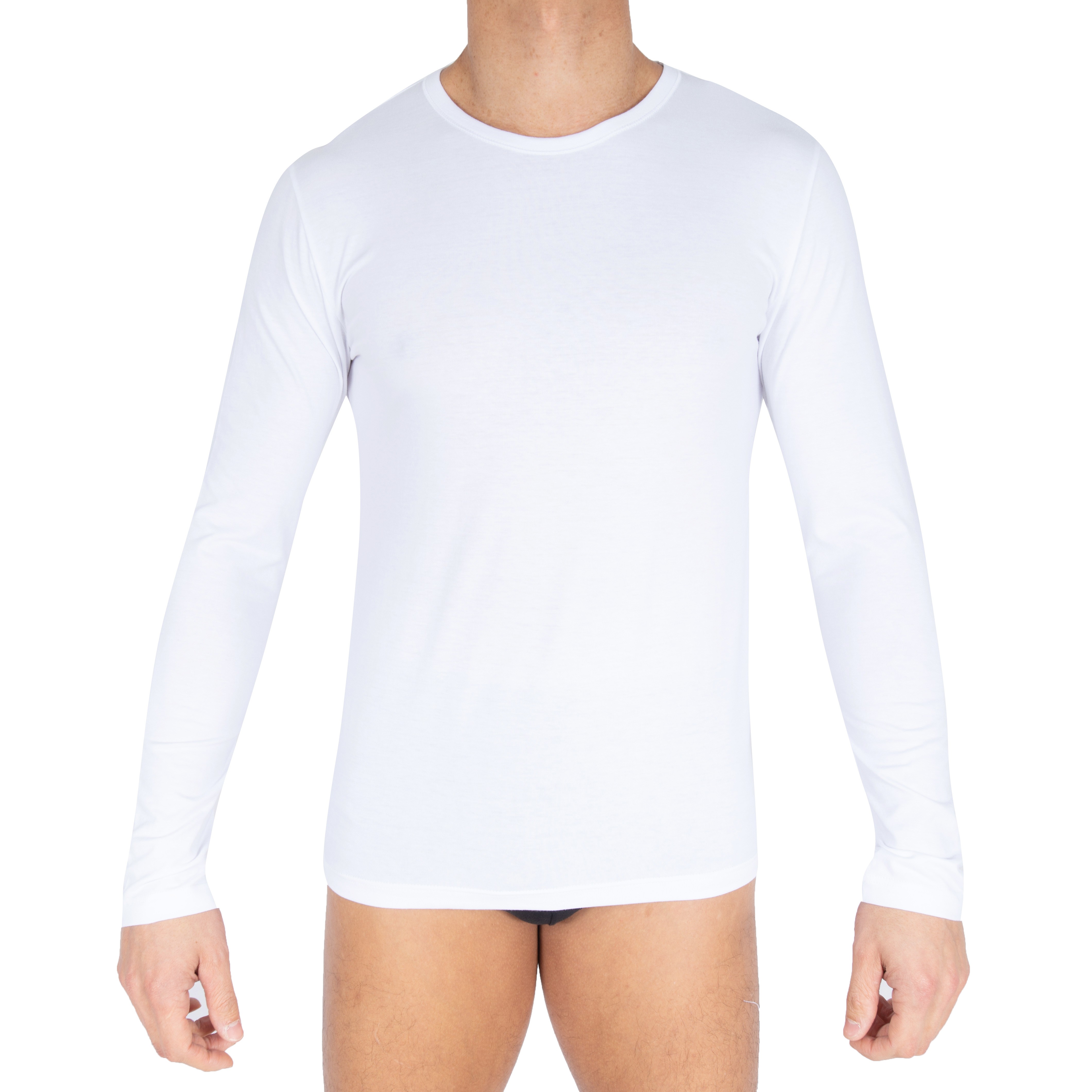 White innovation long sleeve T-shirt, temperature regulator