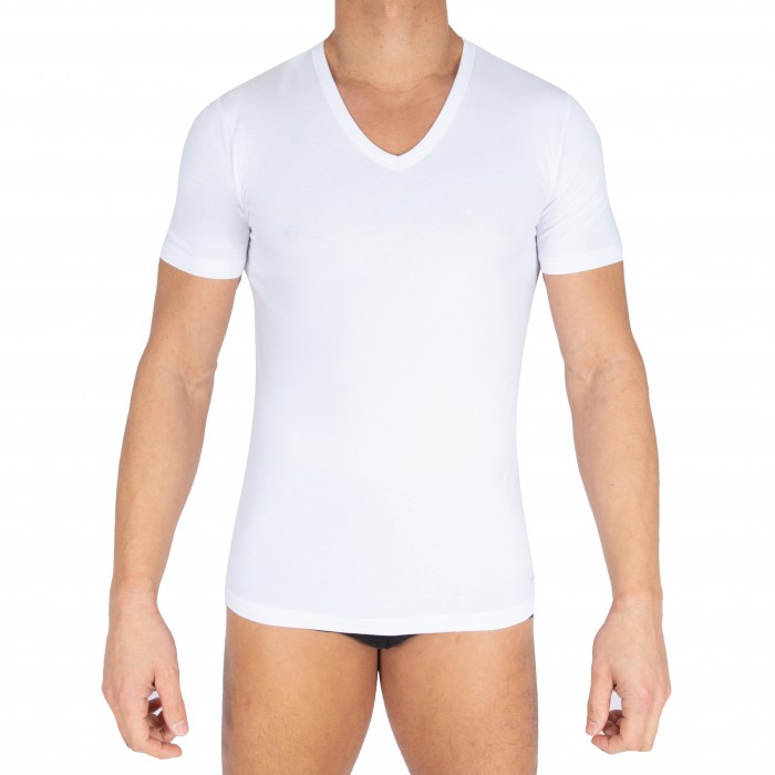  T-shirt Col V Innovation blanc - IMPETUS 1351898 001 