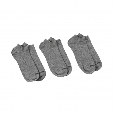 SKM-GOST-THREEPACK - ankle socks (3-Pack) - grey