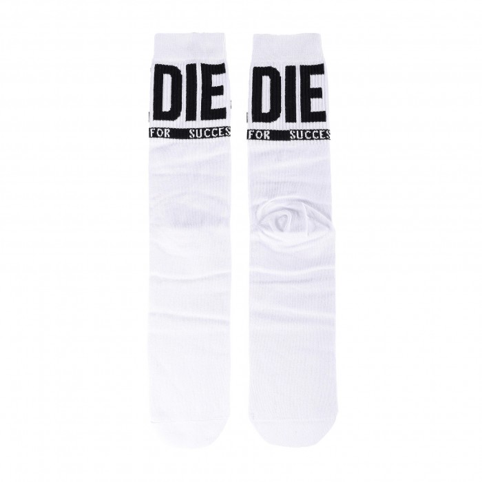  SKM-RAY - Chaussettes Grand logo blanc - DIESEL 00S6U0-0QATV-100 