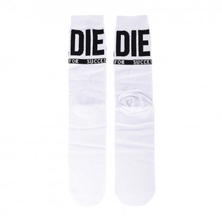 SKM-RAY - Socken großes Logo - weiß