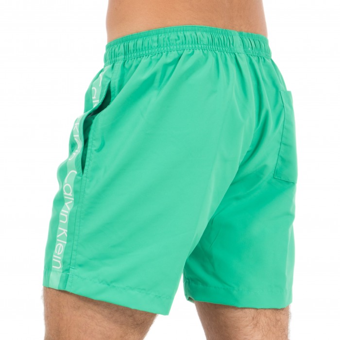  Short de bain médium Drawstring vert - CALVIN KLEIN *KM0KM00169 312 