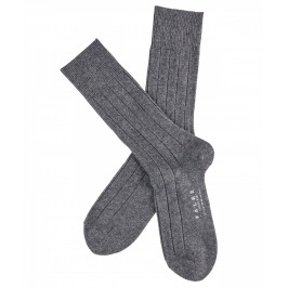  Chaussettes Lhasa Rib - gris - FALKE 14423-3390 