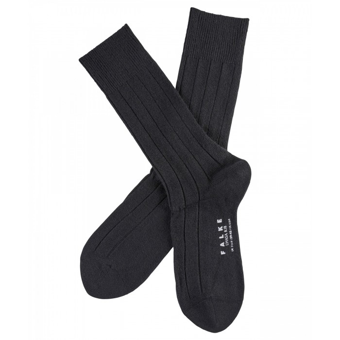  Chaussettes Lhasa Rib - noir - FALKE 14423-3000 