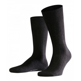  Chaussettes Lhasa Rib - noir - FALKE 14423-3000 