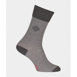  Chaussettes Losange Laine Gris - LABONAL 38993-3200 