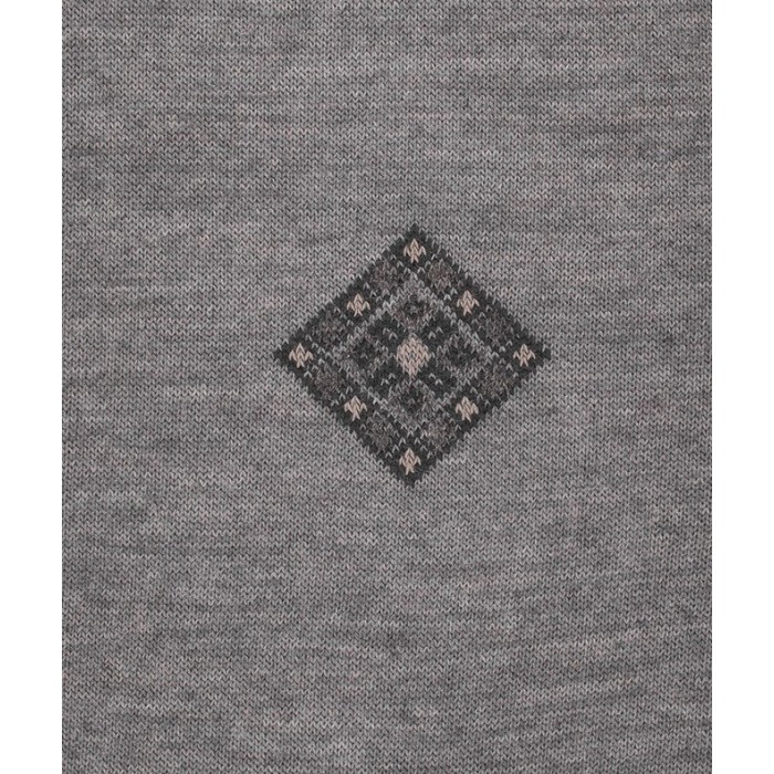  Chaussettes Losange Laine Gris - LABONAL 38993-3200 