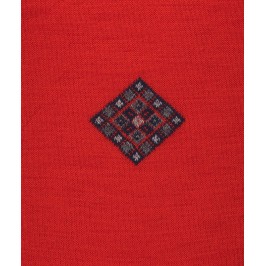  Chaussettes Losange Laine Rouge - LABONAL 38993 9200 