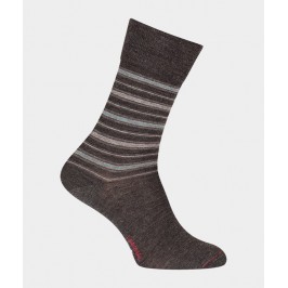  Chaussettes Rayures Laine Anthracite - LABONAL 38987 3000 