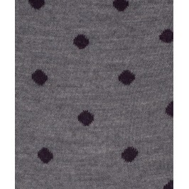  Chaussettes Pois Laine Gris - LABONAL 38995 3200 