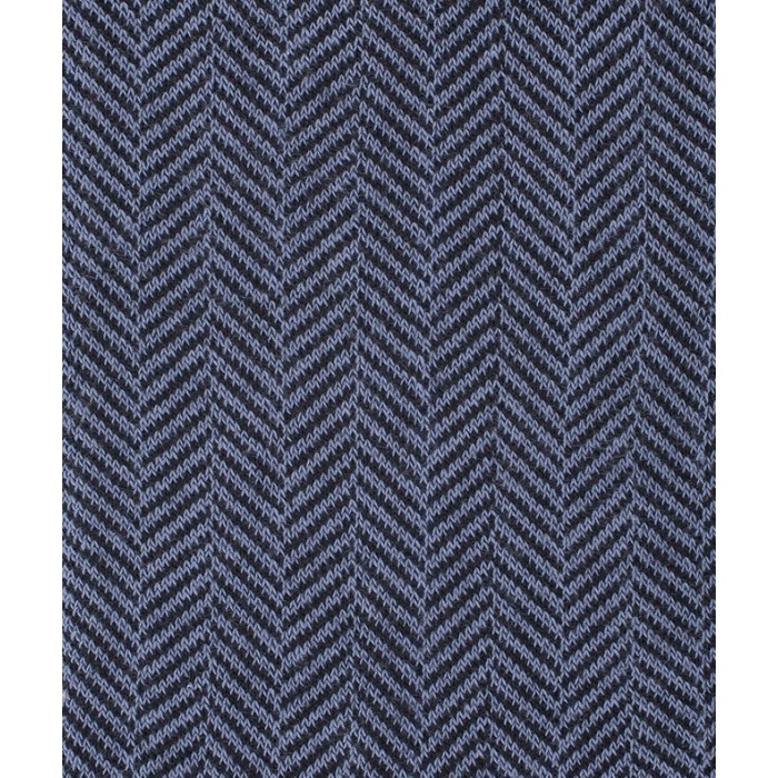  Chaussettes Chevrons Laine Bleu - LABONAL 38996 1000 