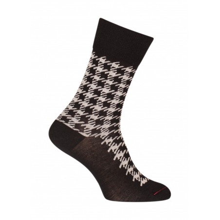 Socks Rooster foot wool black