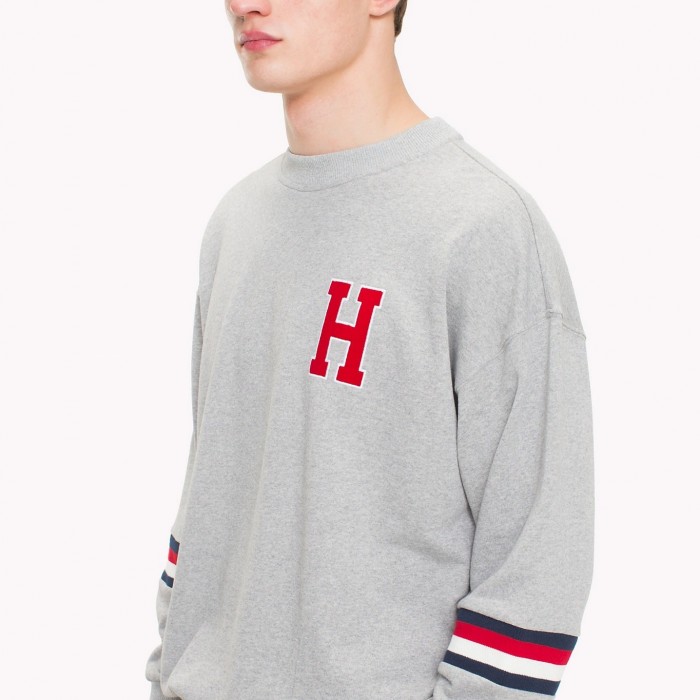  Sweat monogramme - gris - TOMMY HILFIGER *UM0UM00992-004 