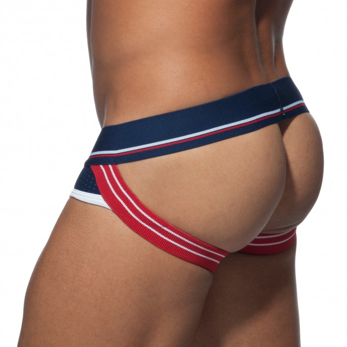  Jockstrap Push up sport - rouge - ADDICTED AD744-C06 