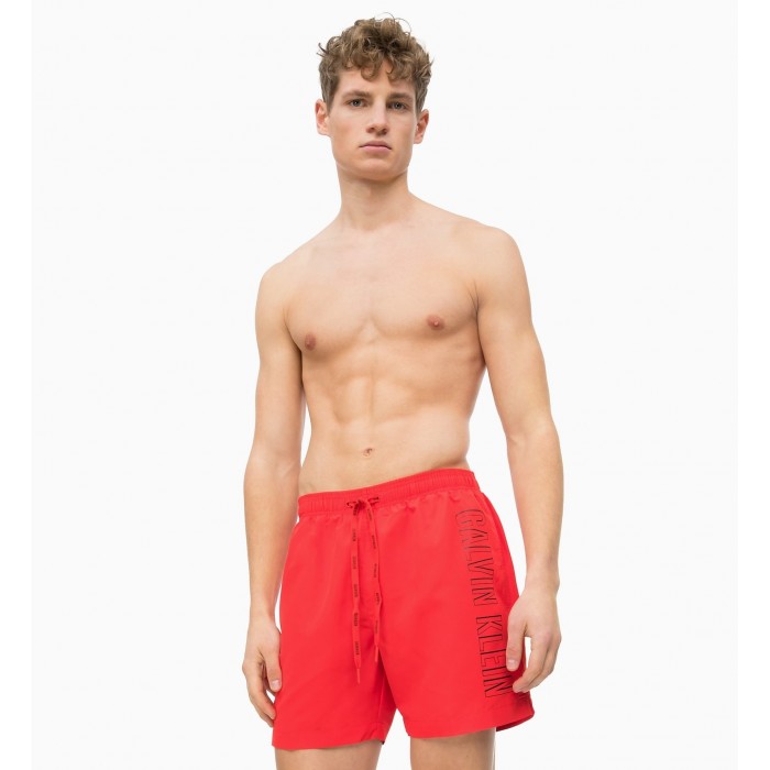  Short de bain Medium Drawstring - rouge - CALVIN KLEIN KM0KM00291-655 