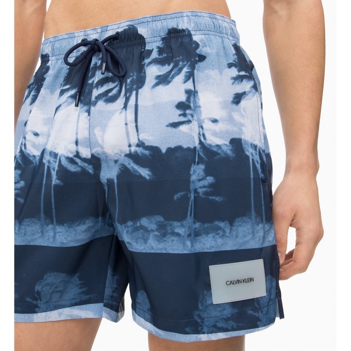  Short de bain Medium Drawstring Hurricane - CALVIN KLEIN KM0KM00282-440 