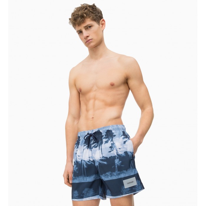  Short de bain Medium Drawstring Hurricane - CALVIN KLEIN KM0KM00282-440 