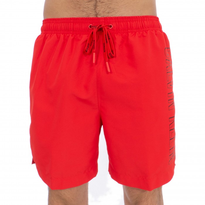  Short de bain Medium Drawstring - rouge - CALVIN KLEIN KM0KM00291-655 