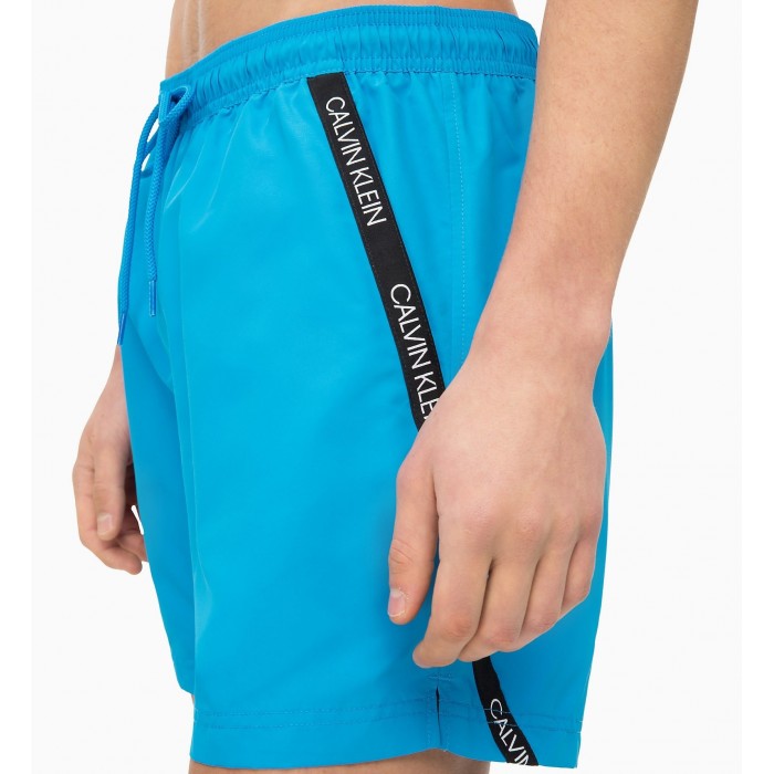  Short de bain Medium Drawstring - Ibiza bleu - CALVIN KLEIN KM0KM00285-439 