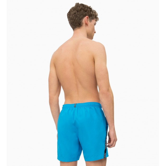  Short de bain Medium Drawstring - Ibiza bleu - CALVIN KLEIN KM0KM00285-439 