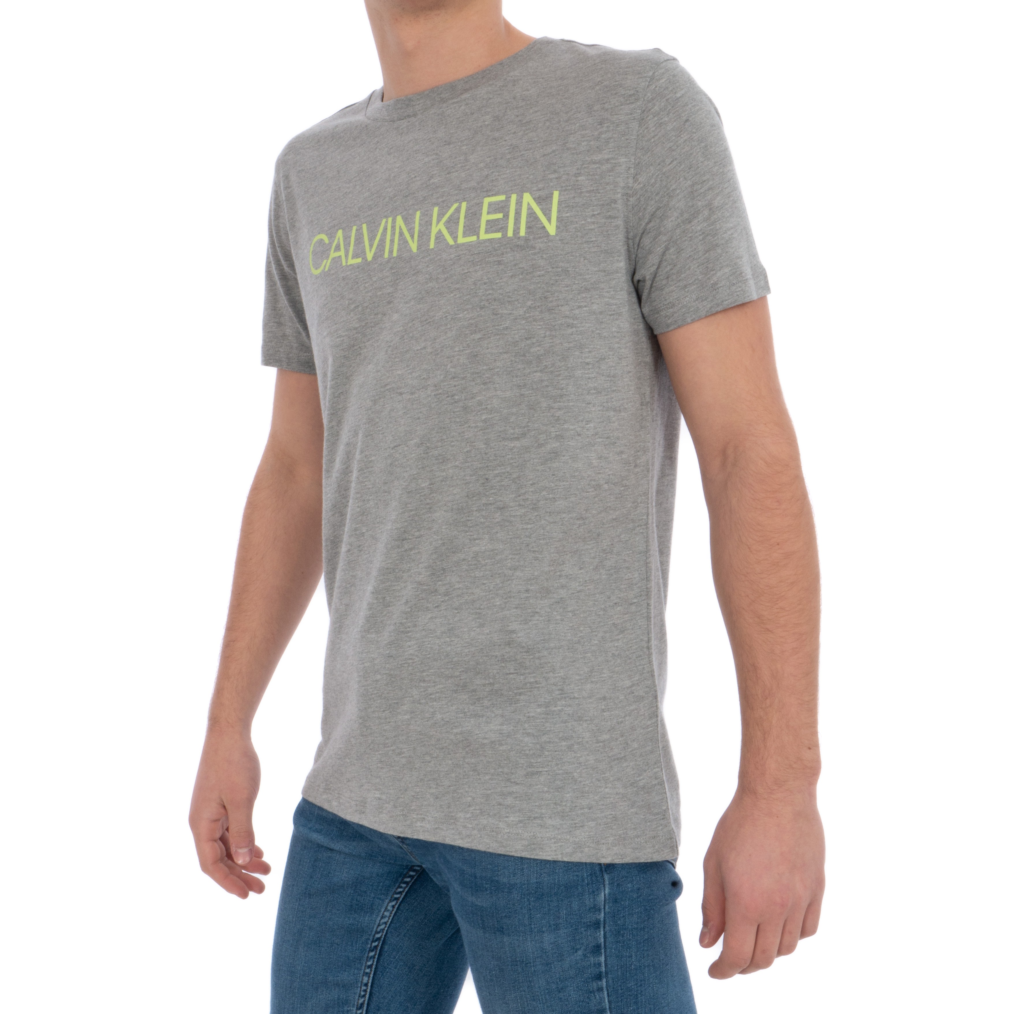 T-shirts Calvin Klein Relaxed Crew Tee Grey