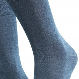  Chaussettess Tiago - jeans - FALKE 14662-6670 