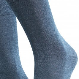  Chaussettess Tiago - jeans - FALKE 14662-6670 