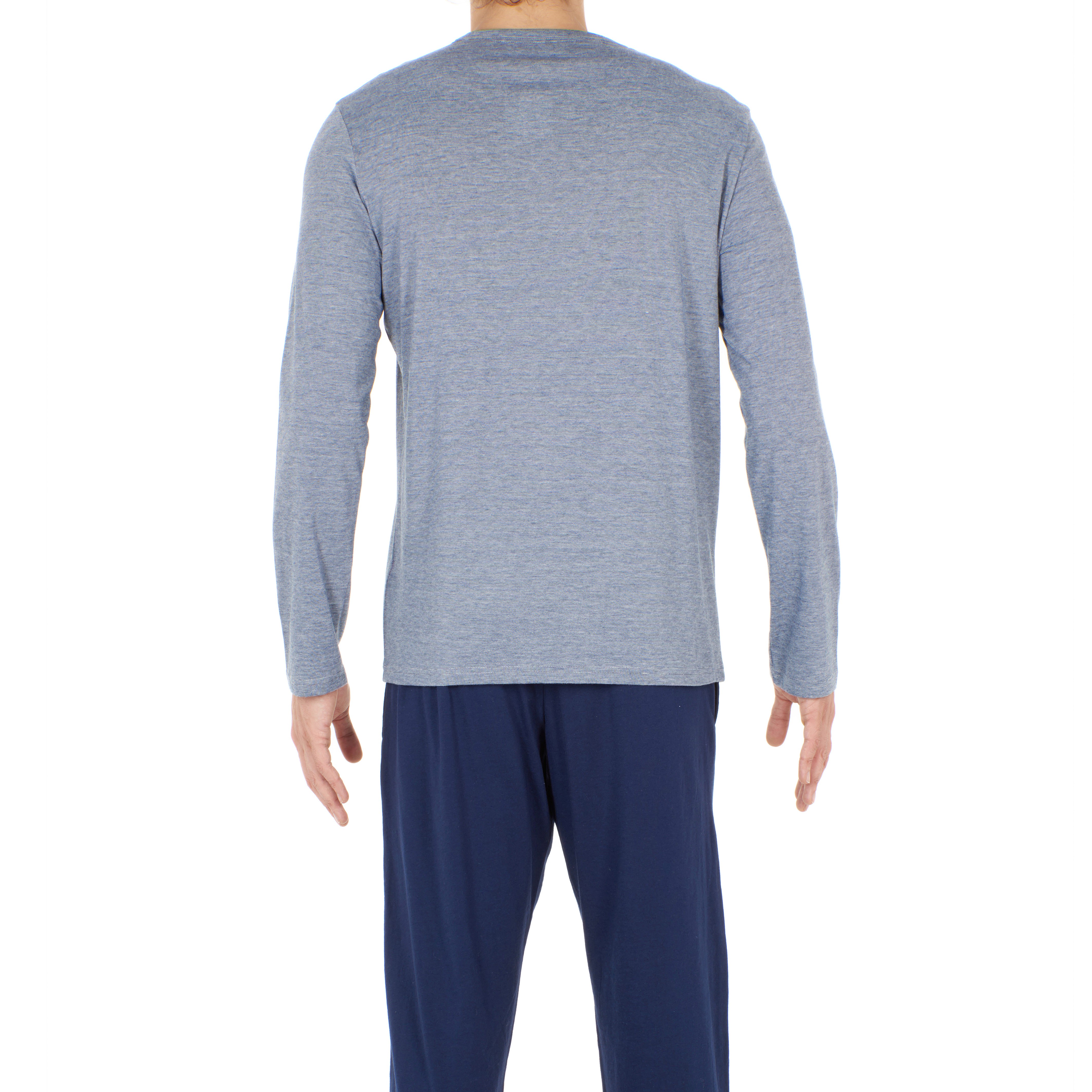 Comfort Pyjama Männermarke HOM zum Kurzer für Schlafanzug : lang