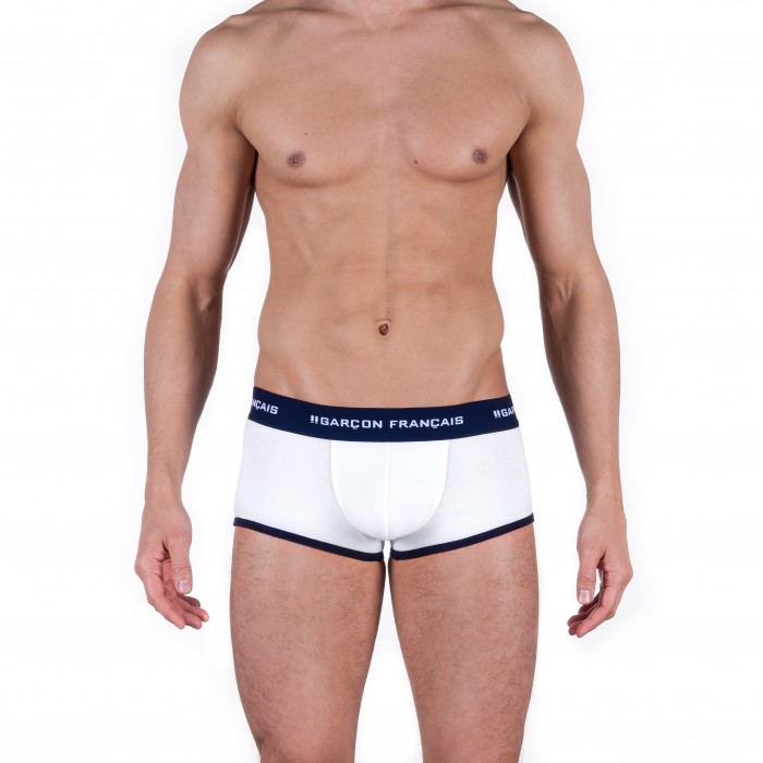 Le Boxer blanc - ref :  GFB BLANC