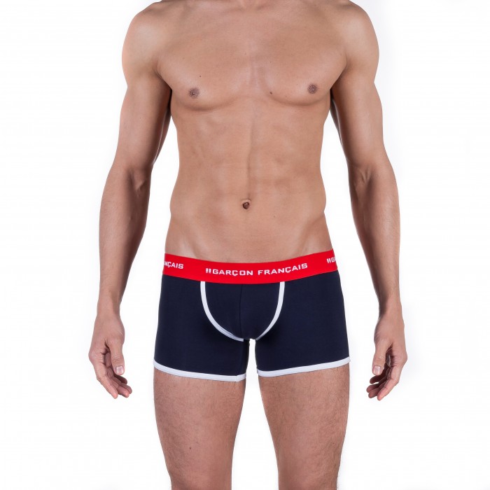 Le Boxer long tricolor - ref :  GFBL TRICOLOR