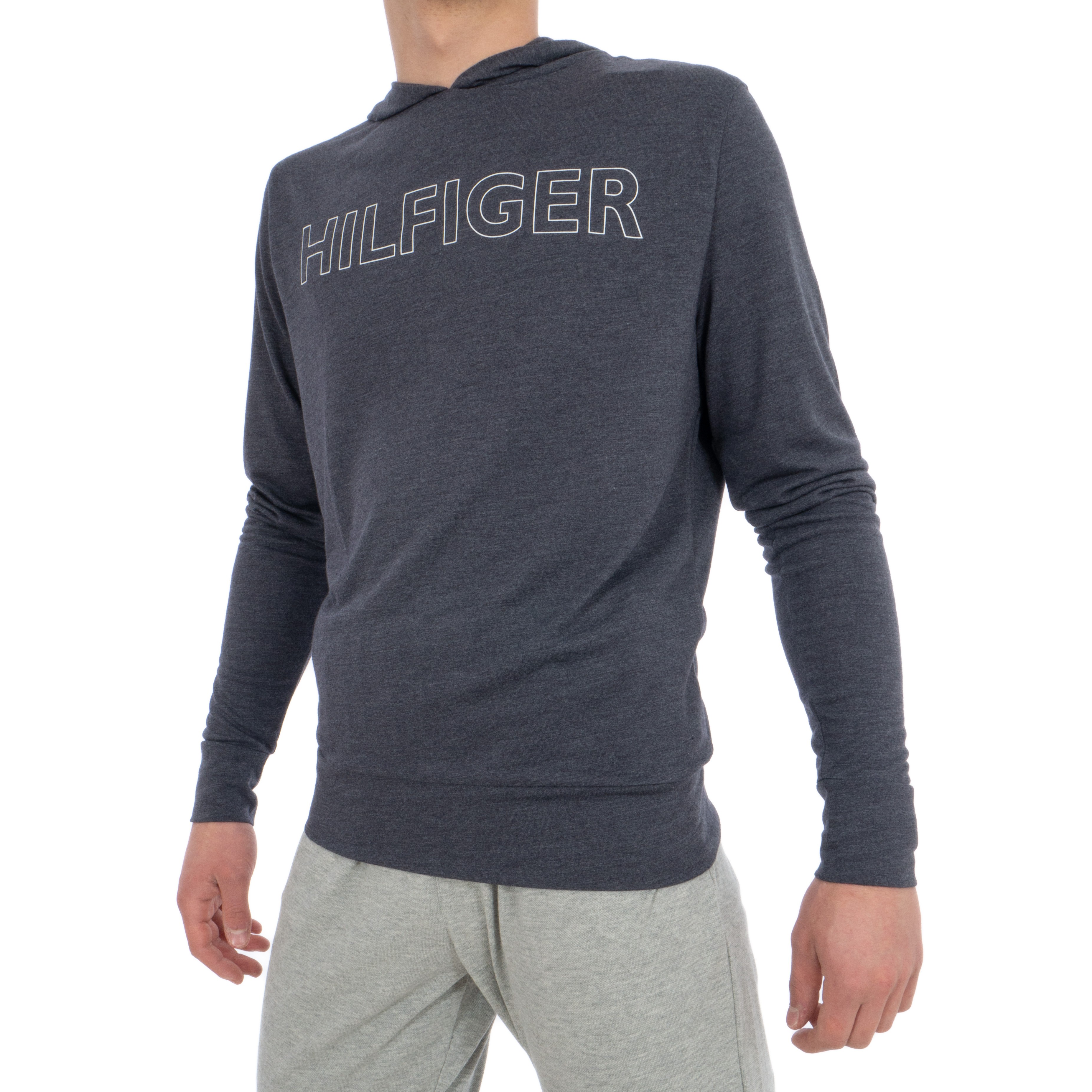 Sweat Tommy Hilfiger Lines Bleu Marine pour Homme