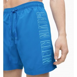  Medium Drawstring Swim Shorts - blue - CALVIN KLEIN *KM0KM00291-446 