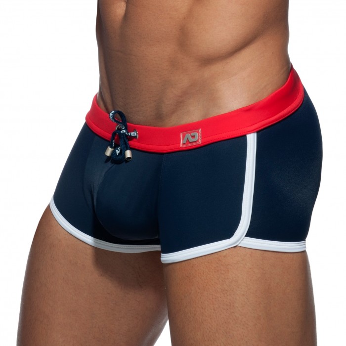 Mini Boxer de bain Plain Swim - rouge - ADDICTED ADS164 C09