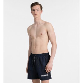  Short de bain Ck logo imprimé blue shadow - CALVIN KLEIN KM0KM00148 483 