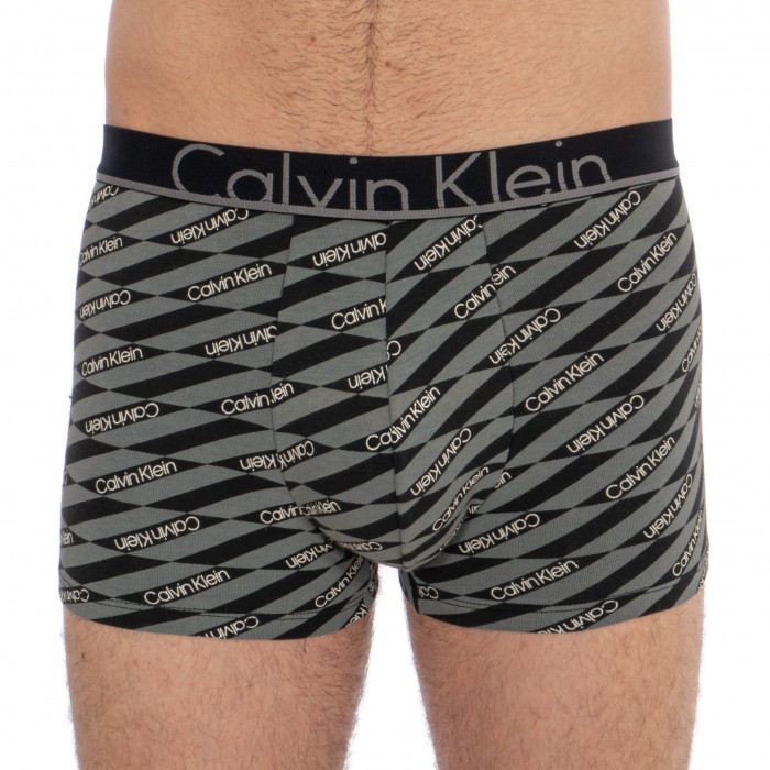  Boxer aderenti in confezione da 2 - Calvin Klein ID nero e grigio - CALVIN KLEIN *NU8643A-VDP 