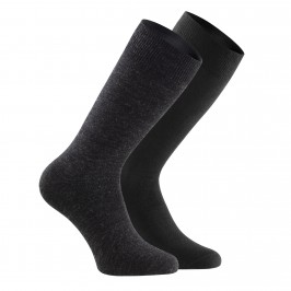  Lot de 2 chaussettes Impetus - gris et noir - IMPETUS P702004-H86 