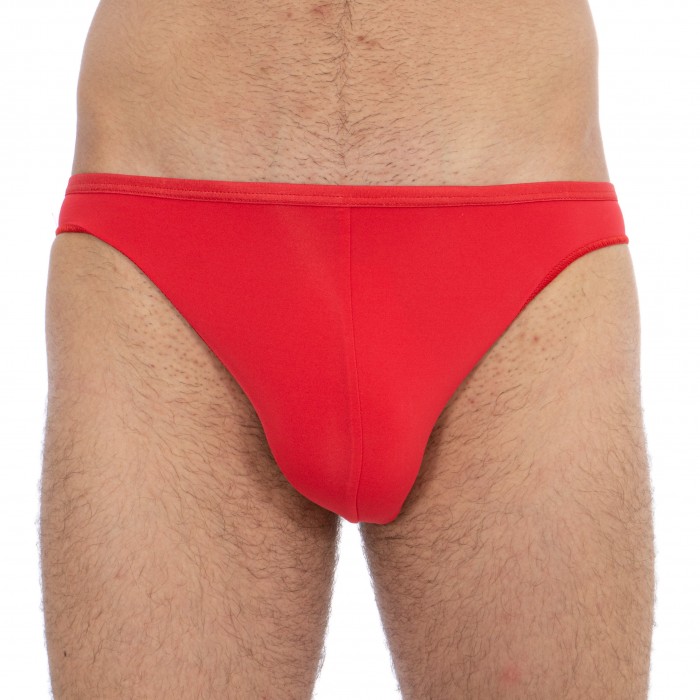 Slip micro Plumes - rouge - HOM 404576-4063