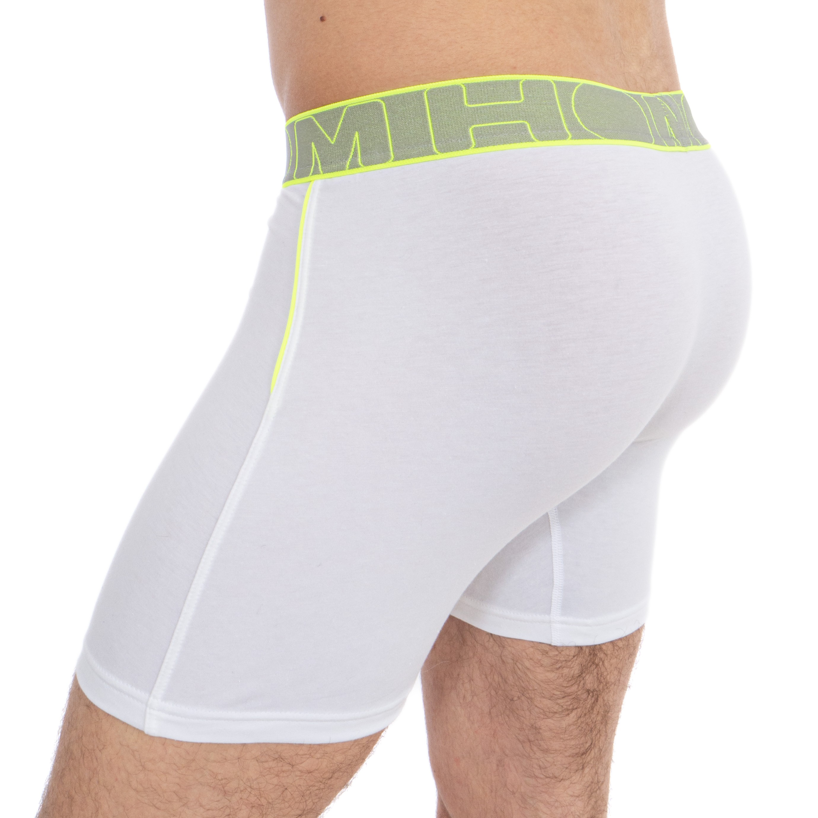 Boxer long Athletics - white: Underwear for man brand HOM for sale