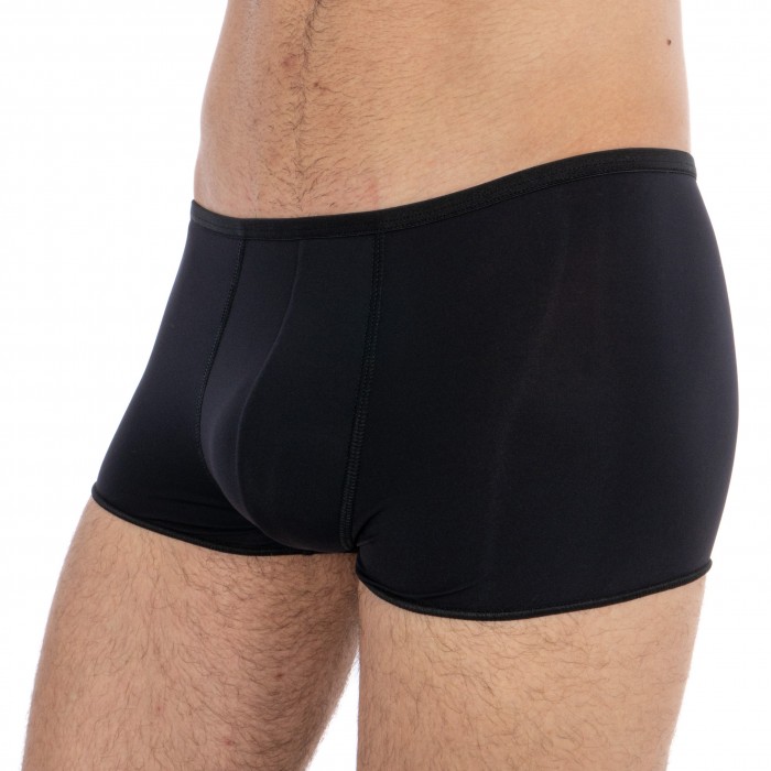  Boxer court Plumes - noir - HOM 40755-0004 