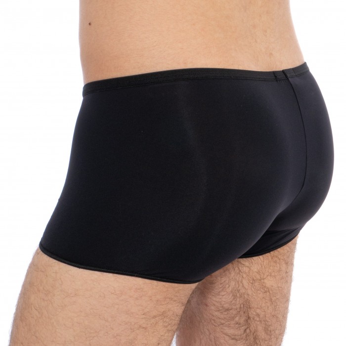  Boxer court Plumes - noir - HOM 40755-0004 