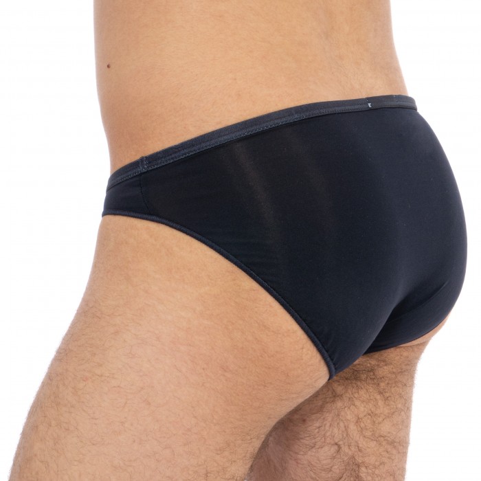  Slip micro Plumes - navy - HOM 404576-00RA 