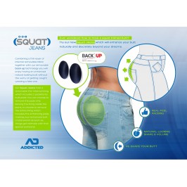  Squat Jeans - ADDICTED AD804 C500 