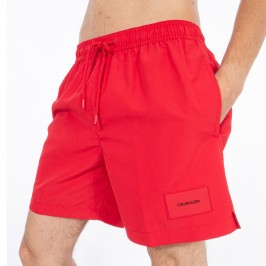  Badehose mittleres DrawString - Lipstick rot - CALVIN KLEIN *KM0KM00296-654 