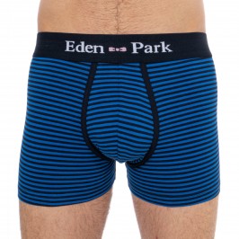  Boxer Eden Park rayé bleu nuit / marine - EDEN PARK E201F46-H82 