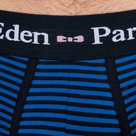  Boxer Eden Park rayé bleu nuit / marine - EDEN PARK E201F46-H82 