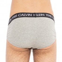  STATEMENT 1981 Bold brief - bianco - CALVIN KLEIN *NB2049A-080 