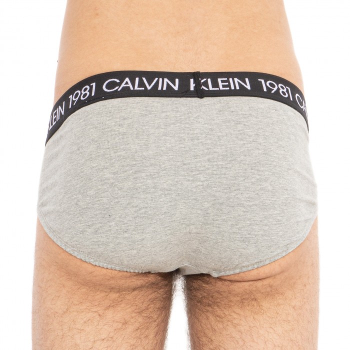  STATEMENT 1981 Bold brief - bianco - CALVIN KLEIN *NB2049A-080 