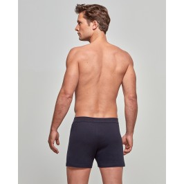  Boxer boutonné Pure Cotton - noir - IMPETUS 1271001-039 